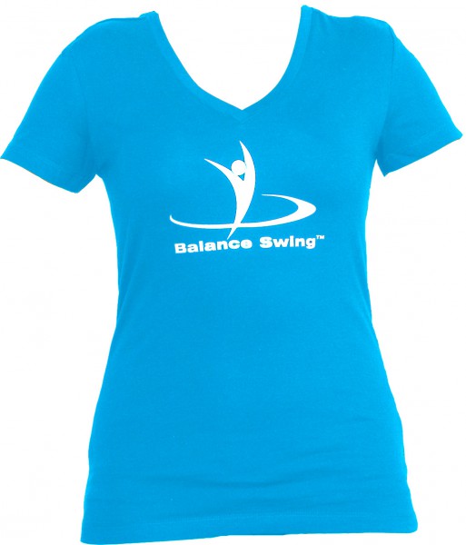 Balance Swing™ Damen-T-Shirt blau