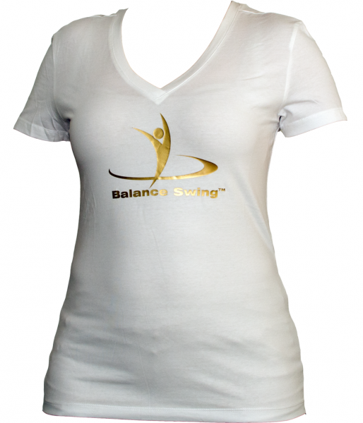 Balance Swing™ Damen-T-Shirt weiß